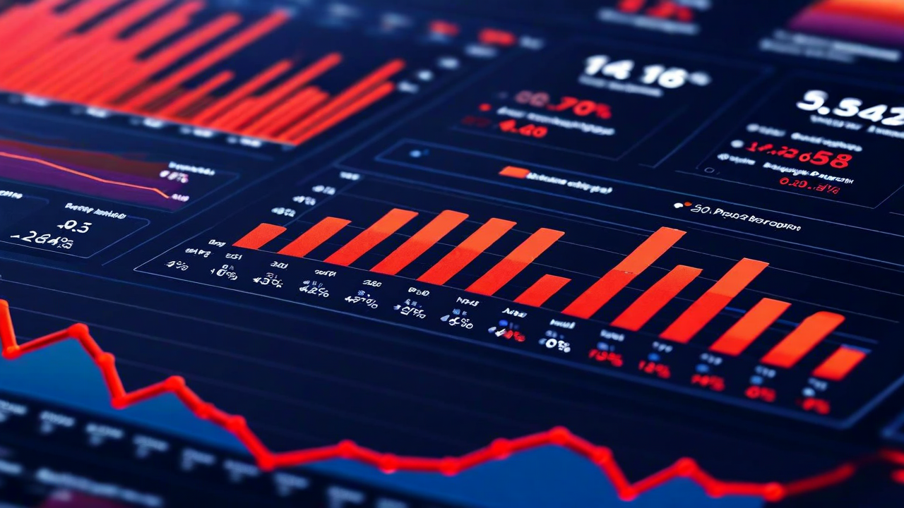 [Image: Engineer reviewing analytics dashboard with warning indicators - ]